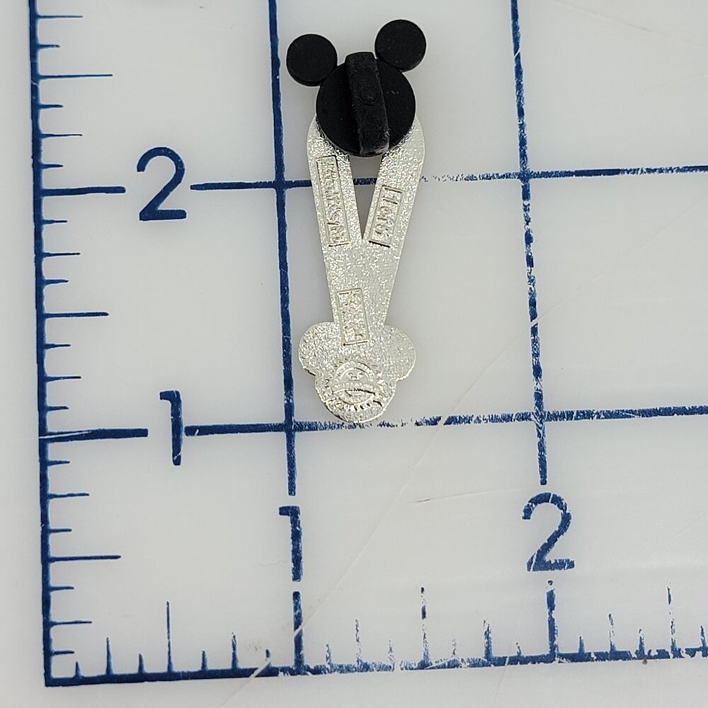DISNEY Pin Trading ~ Cast Member Black Lanyard 1/5 ~ 2010 ~ Hidden Mickey ~ 002 - Picture 8 of 8